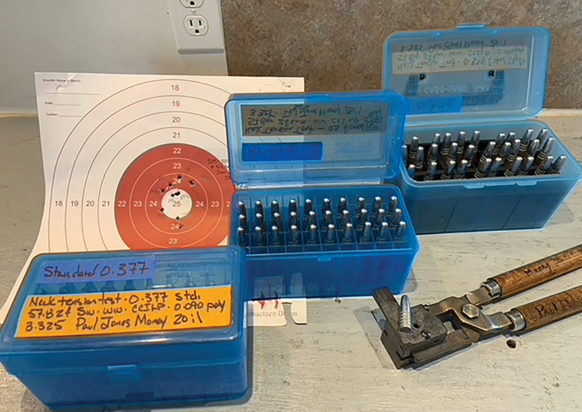 It takes a significant amount of ammo to complete a statistically valid accuracy test.